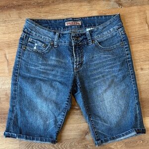 Paris Blues Vintage Bermuda Jean Shorts